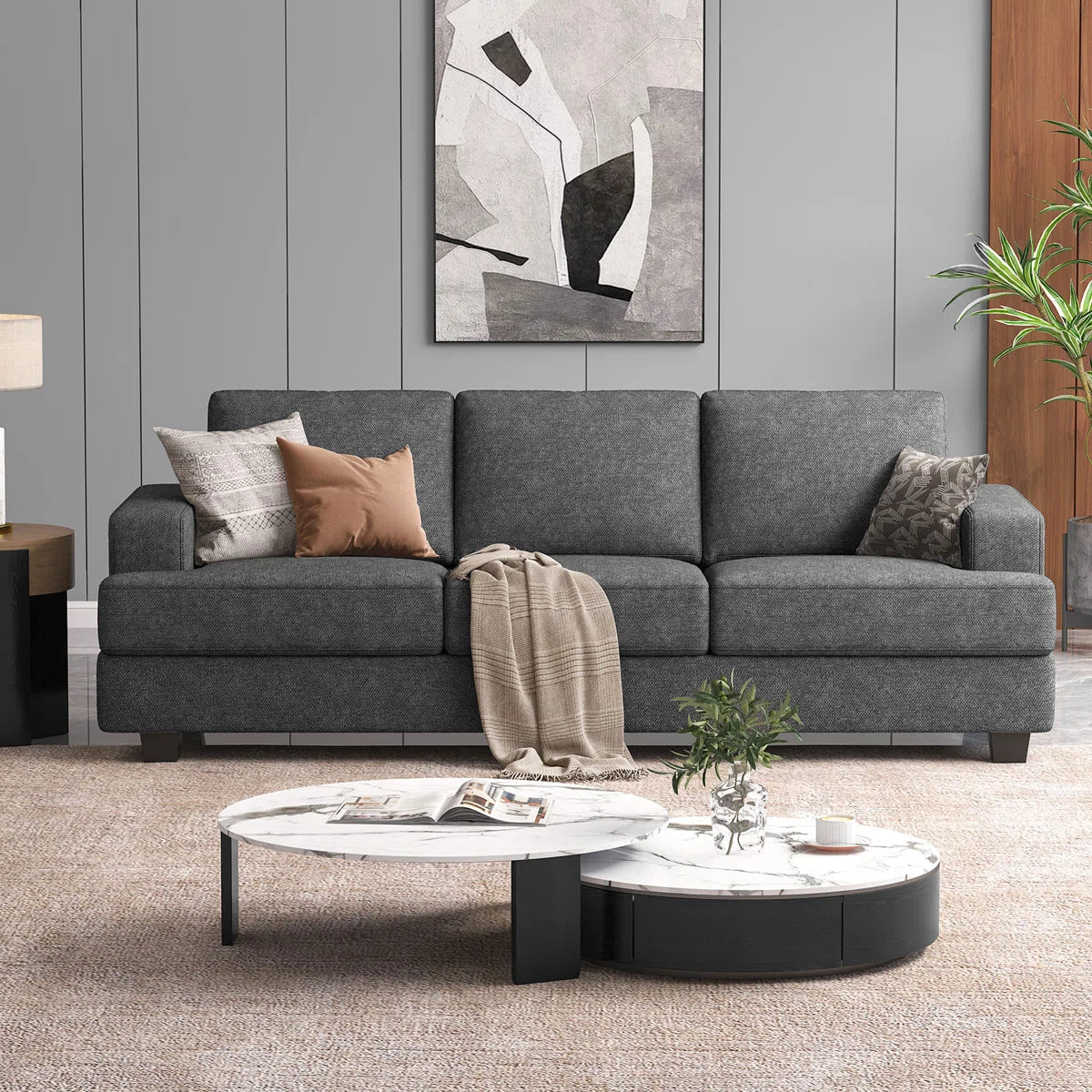 Modern Upholstered Sofa - Urbancrafto