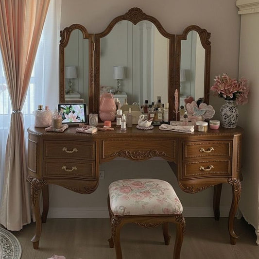 Sedanur Vanity Dressing Table With Chair