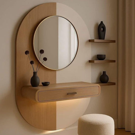 Flutura Vanity Dressing Table with mirror modern dressing table designs for bedroom